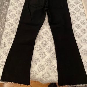 ZARA skinny flare jeans black!